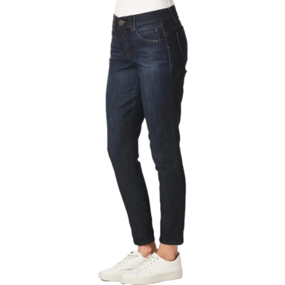 DEMOCRACY ab - solution‎ straight Leg stretch comfy Women's jeans size 12